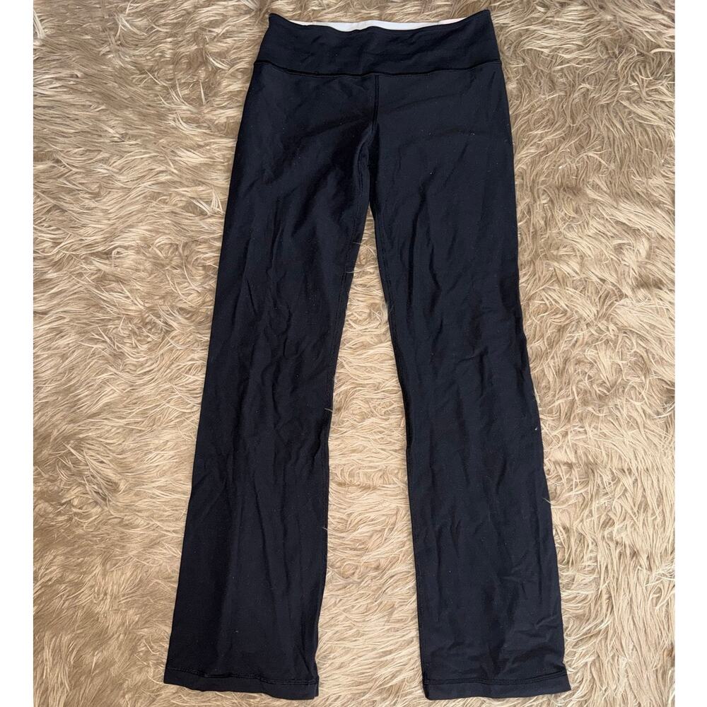 Lululemon High Waisted Black Bootcut Legging Women's